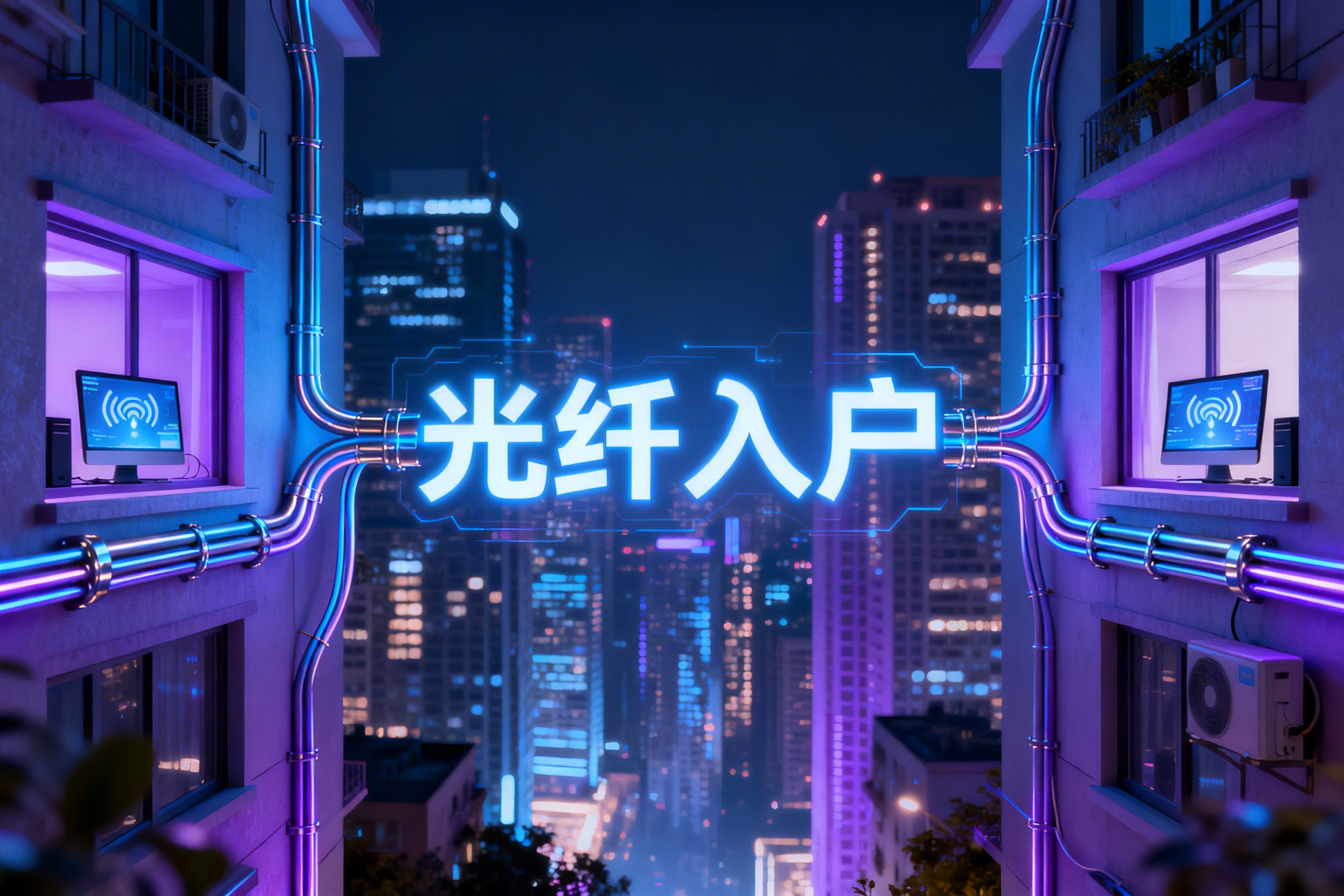 光纤入户有哪些优势?网速提升及应用场景介绍