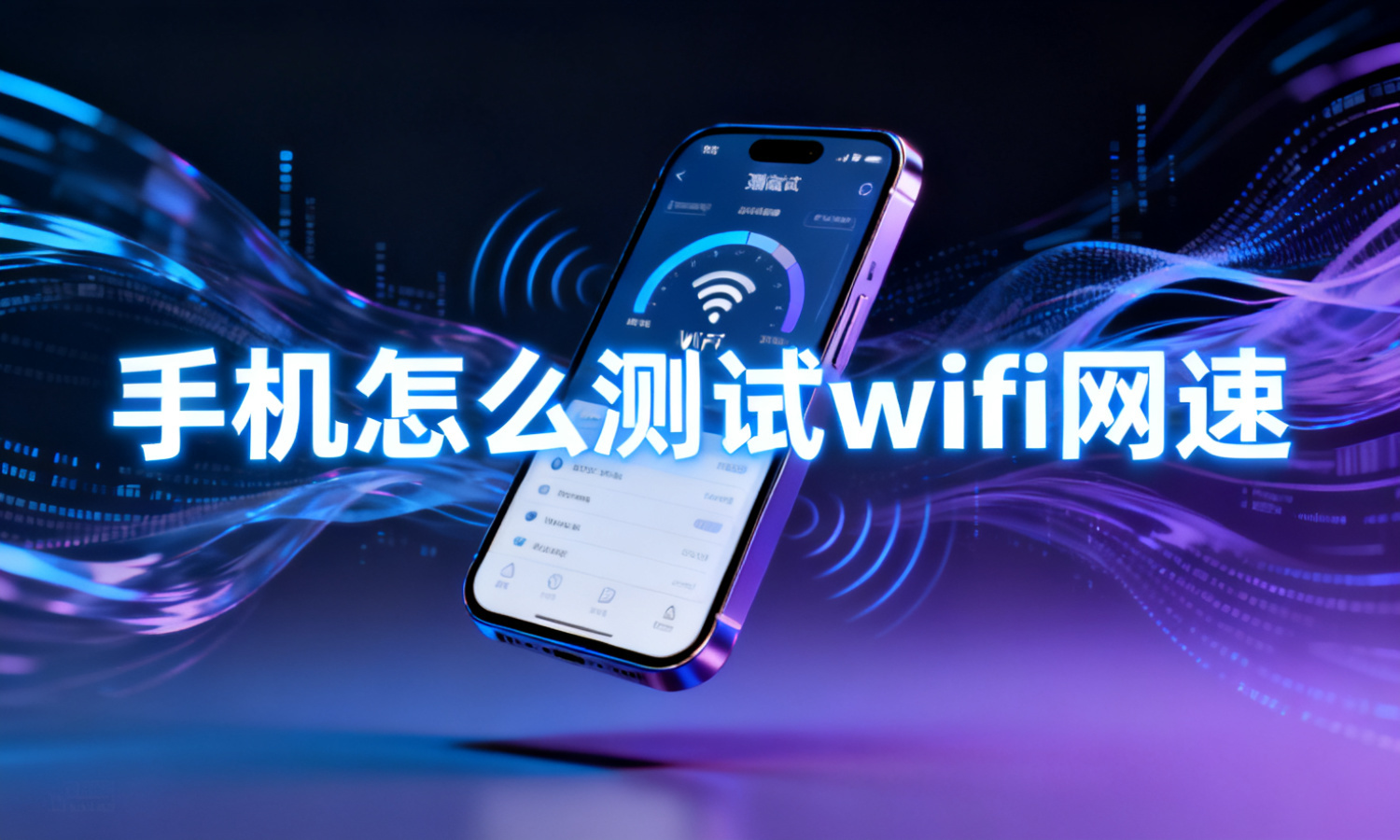 手机怎么测试wifi网速