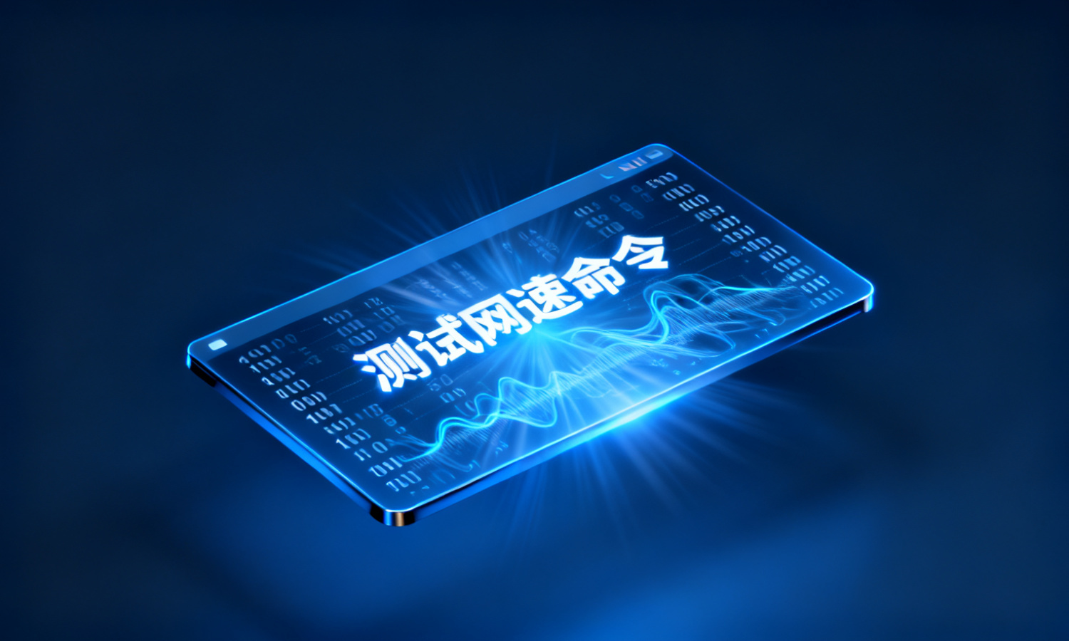 测试网速命令
