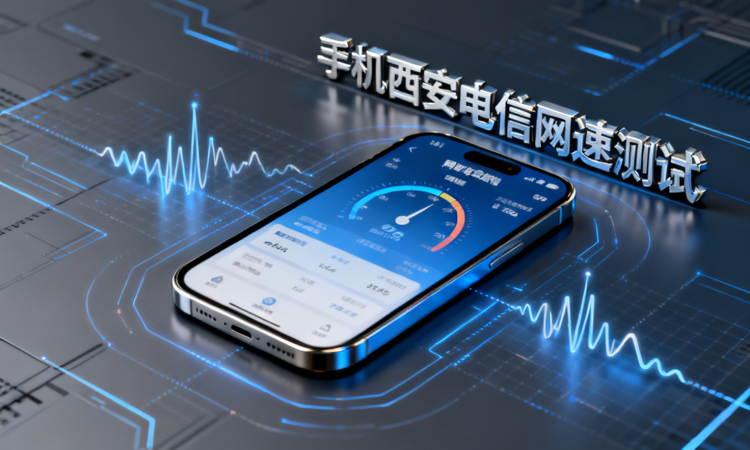 手机西安电信网速测试