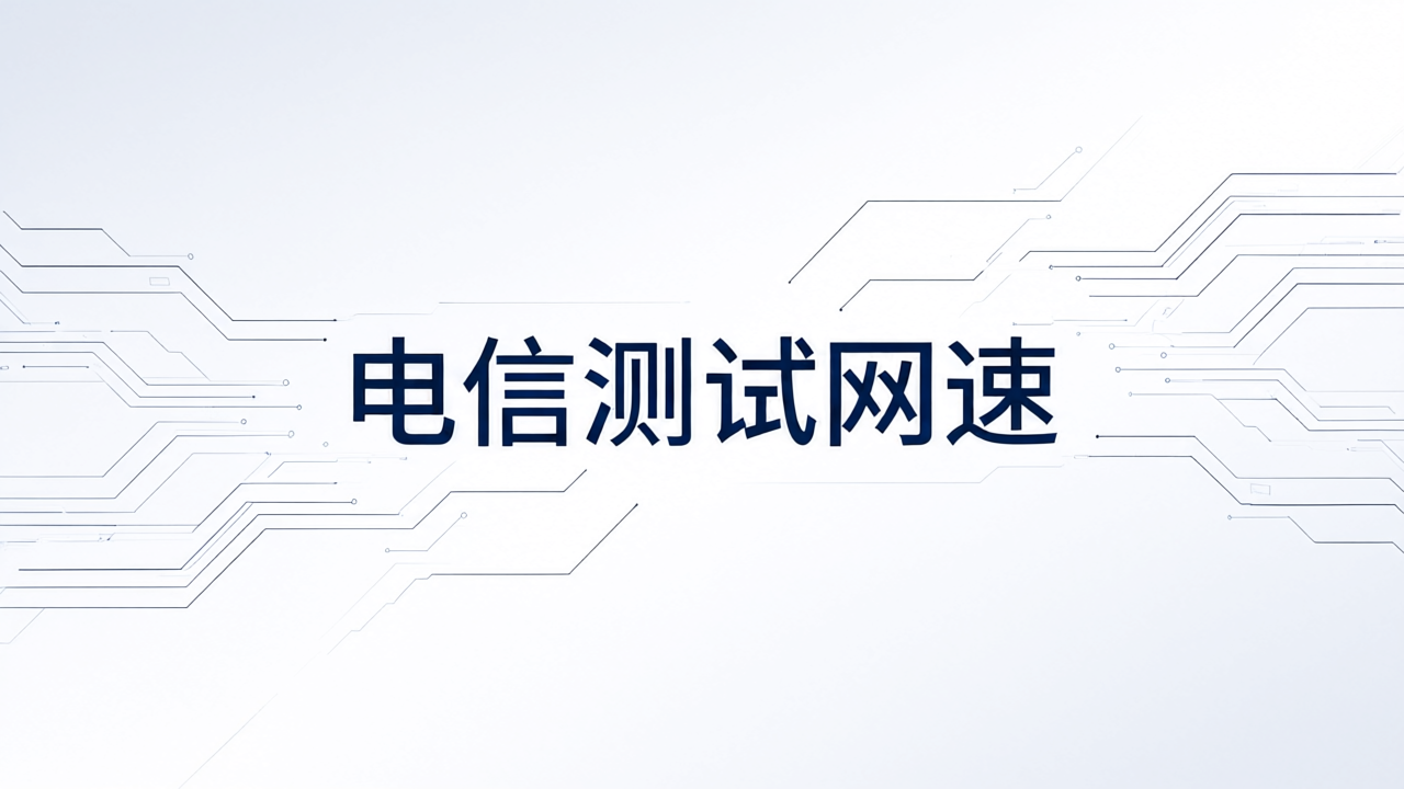 电信测试网速
