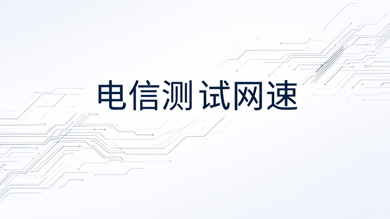 电信测试网速