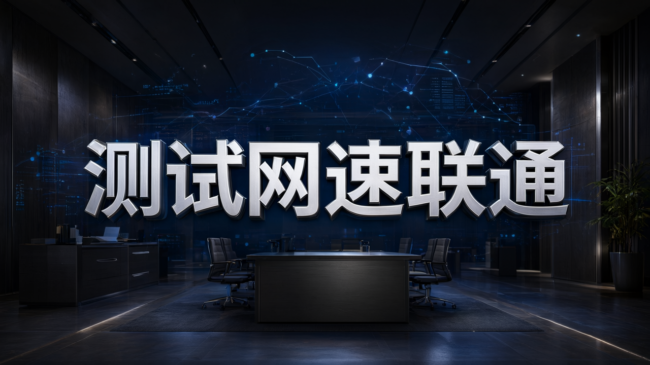 测试网速联通