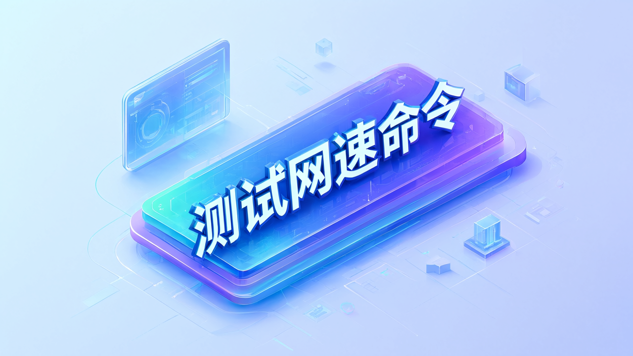 测试网速命令