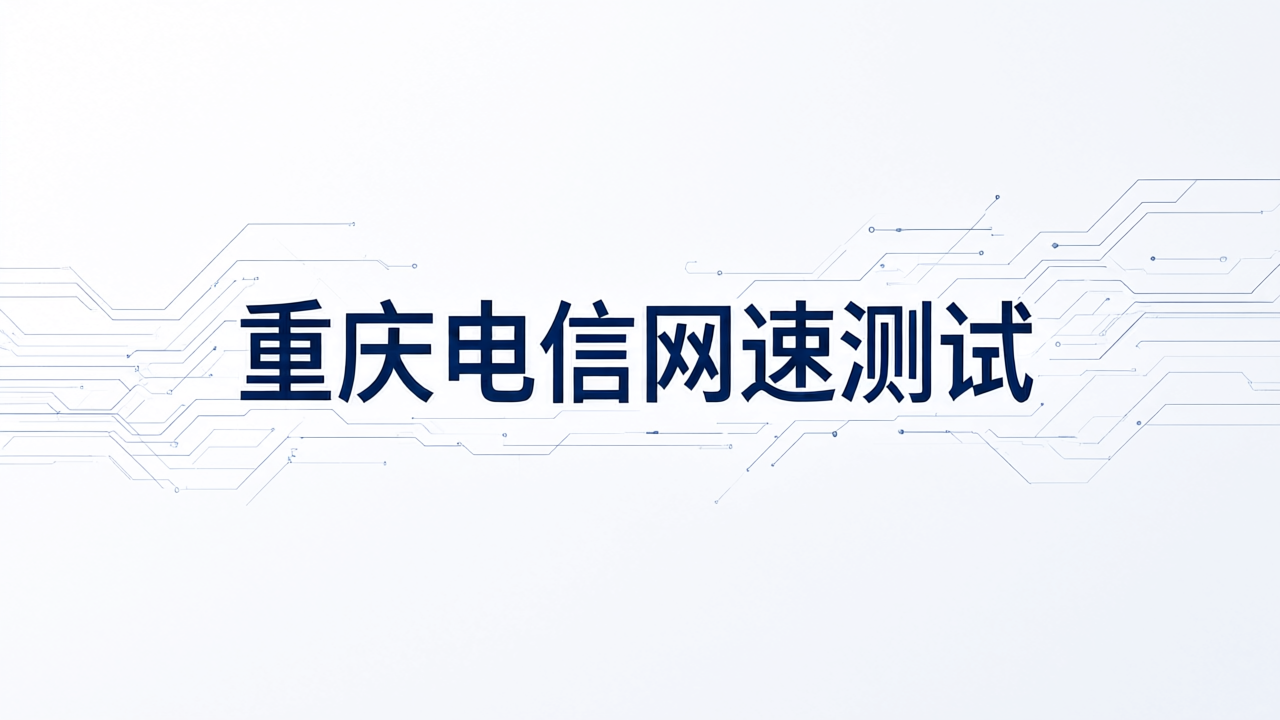 重庆电信网速测试