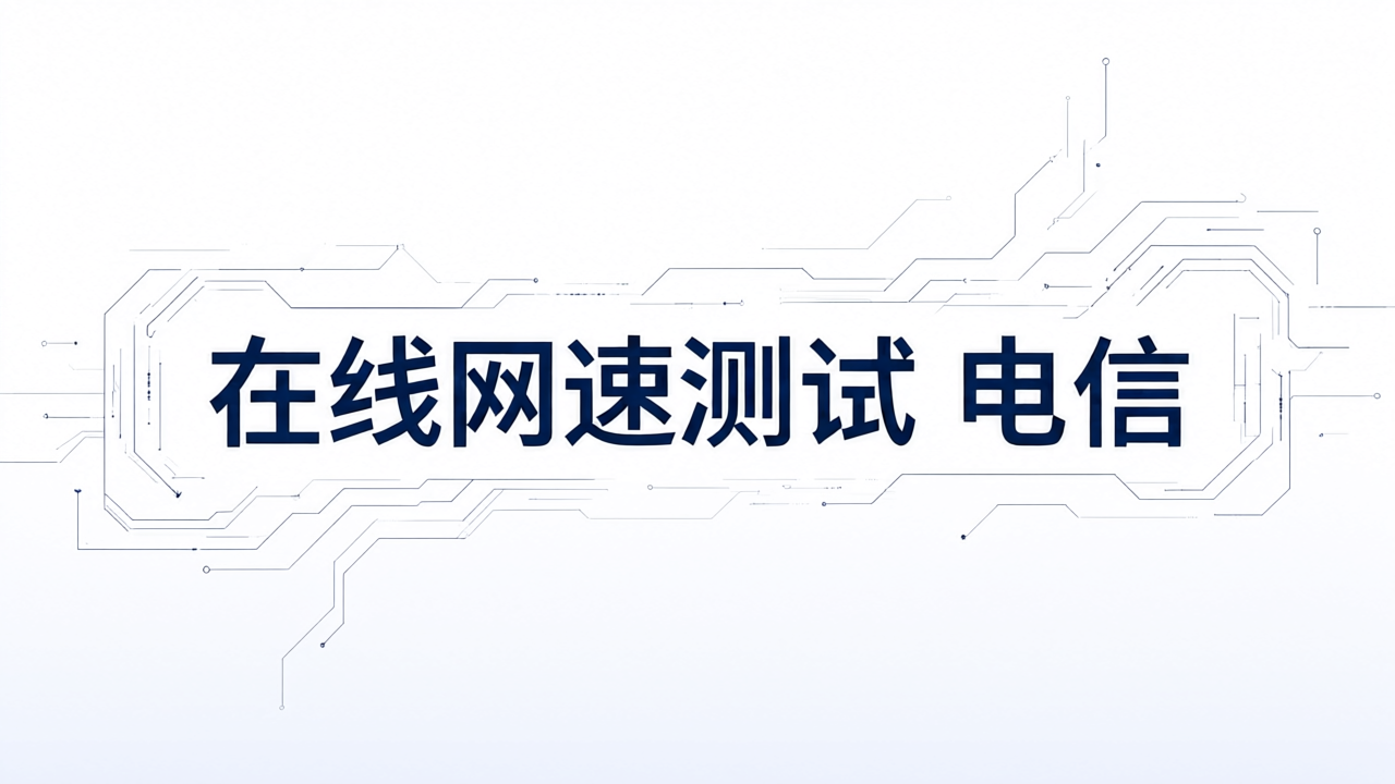 在线网速测试 电信