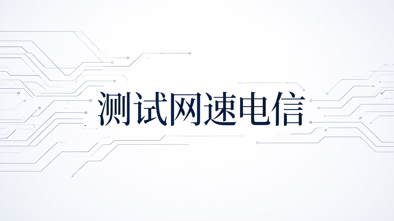测试网速电信