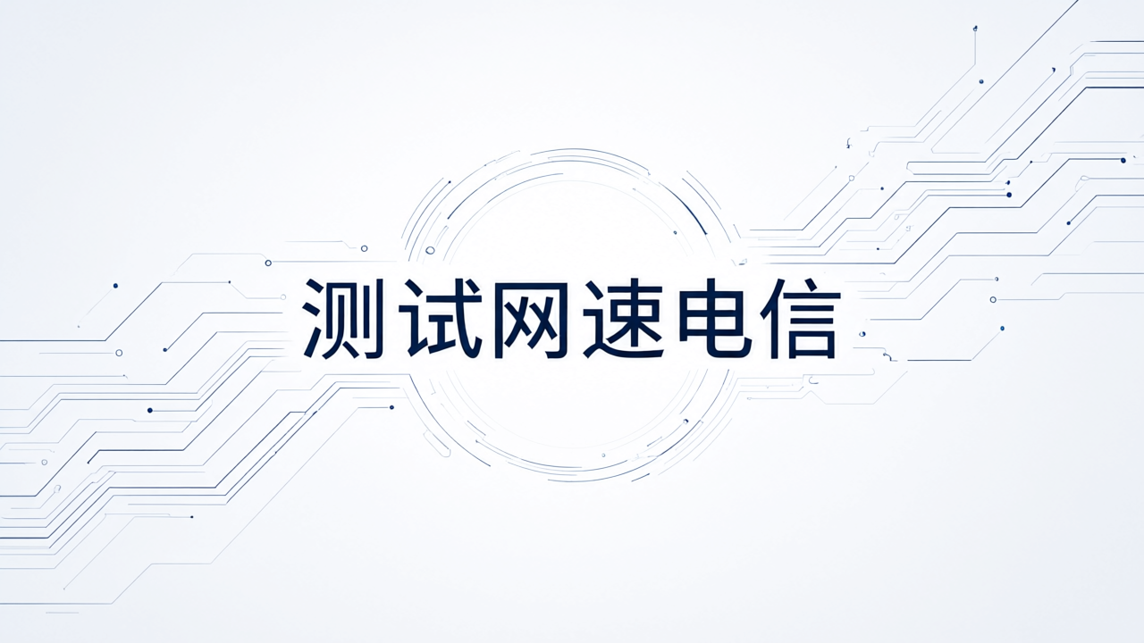 测试网速电信
