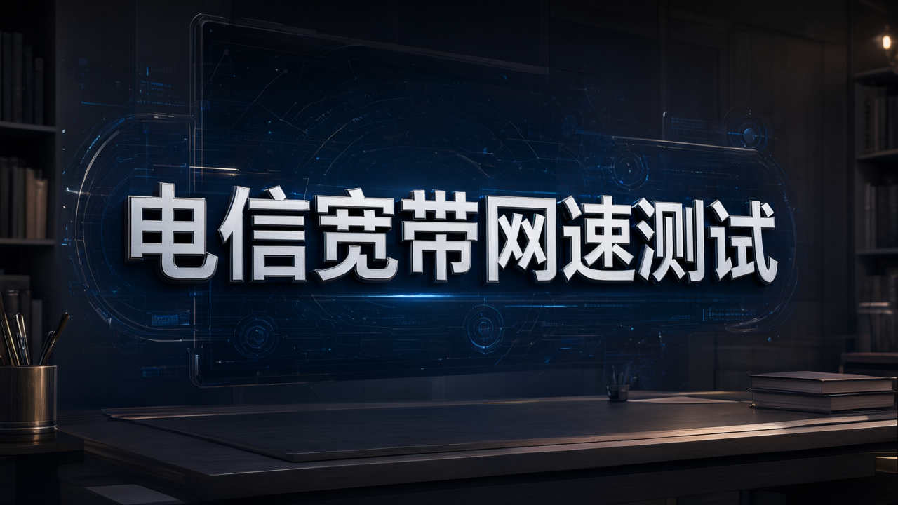 电信宽带网速测试