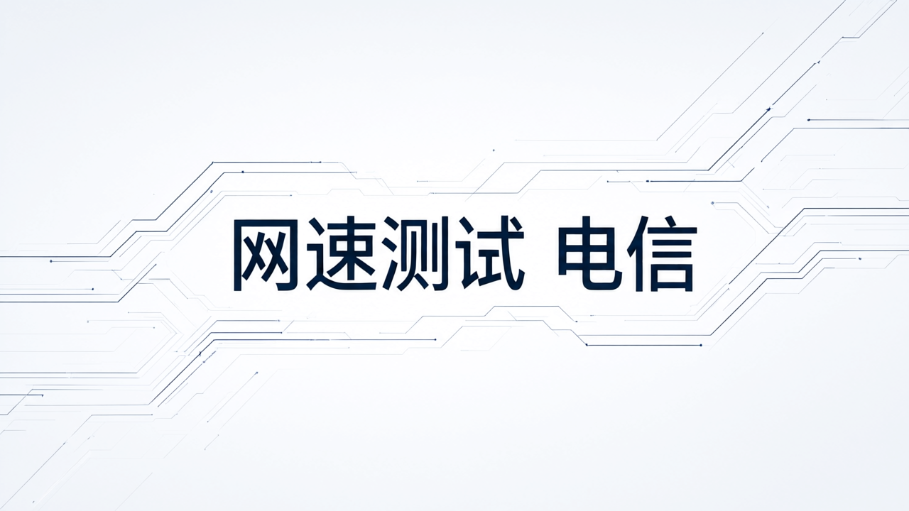 网速测试 电信