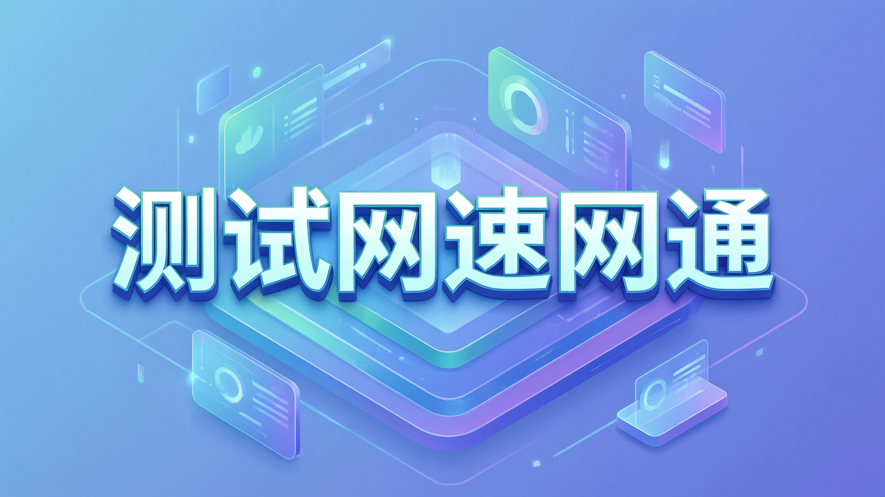 测试网速网通