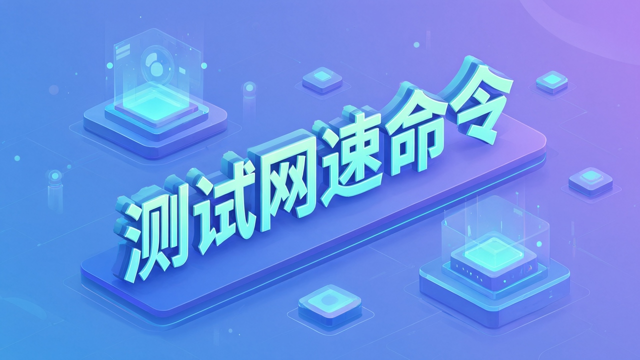 测试网速命令