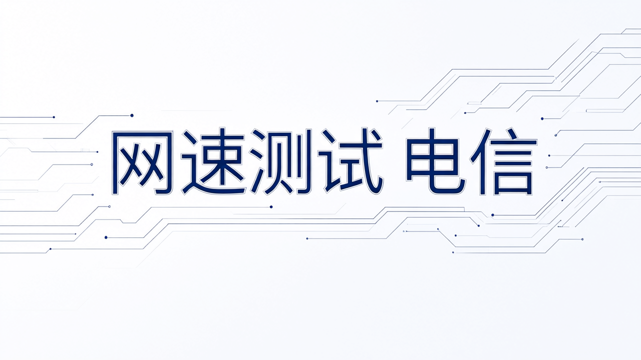 网速测试 电信