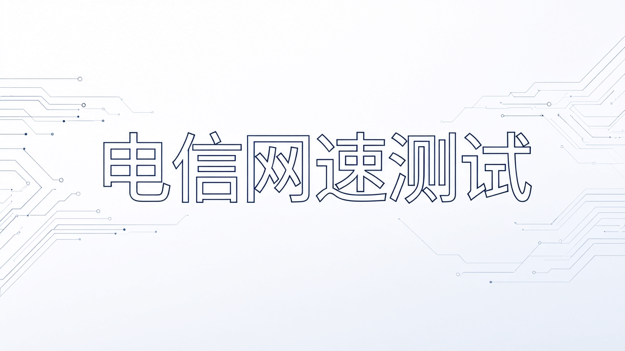 电信网速测试
