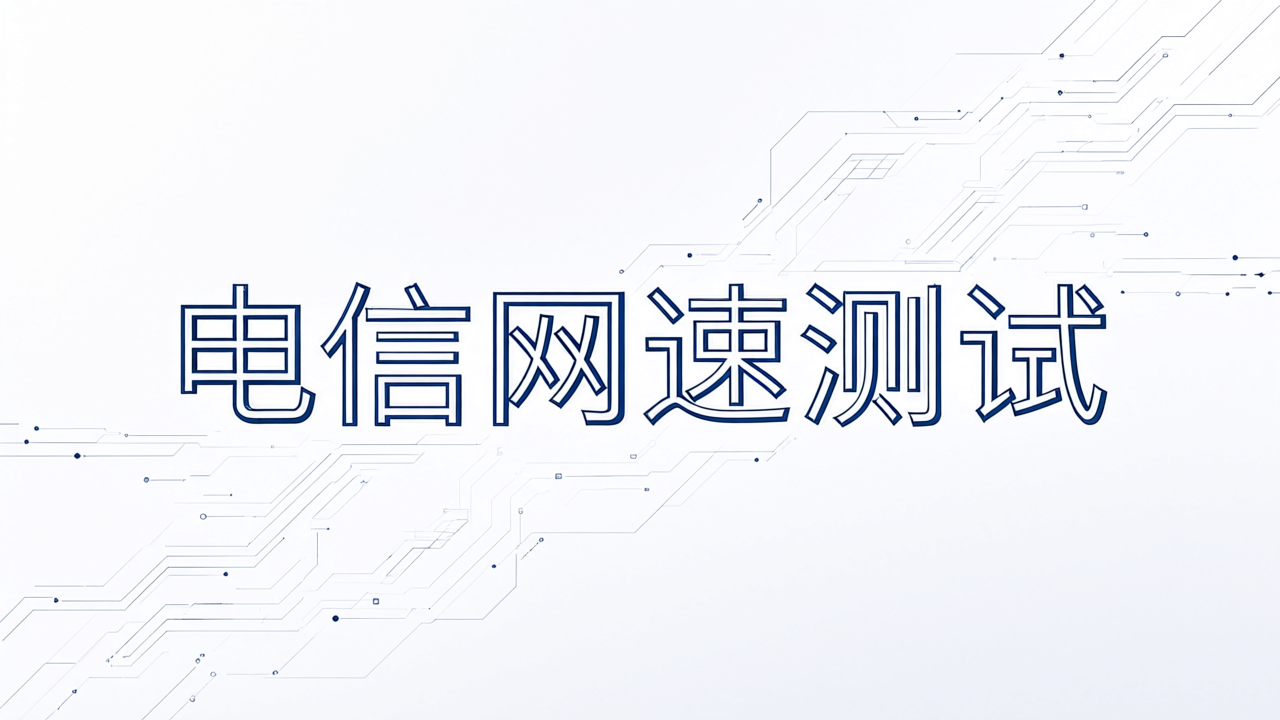 电信网速测试