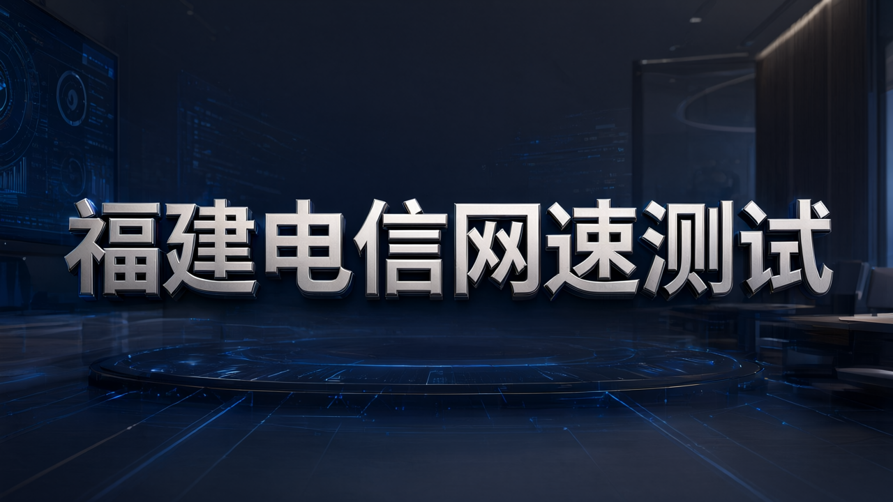 福建电信网速测试