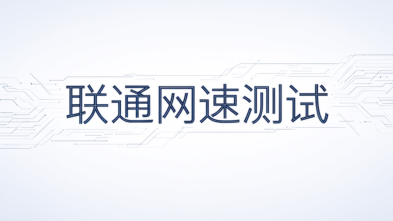 联通网速测试