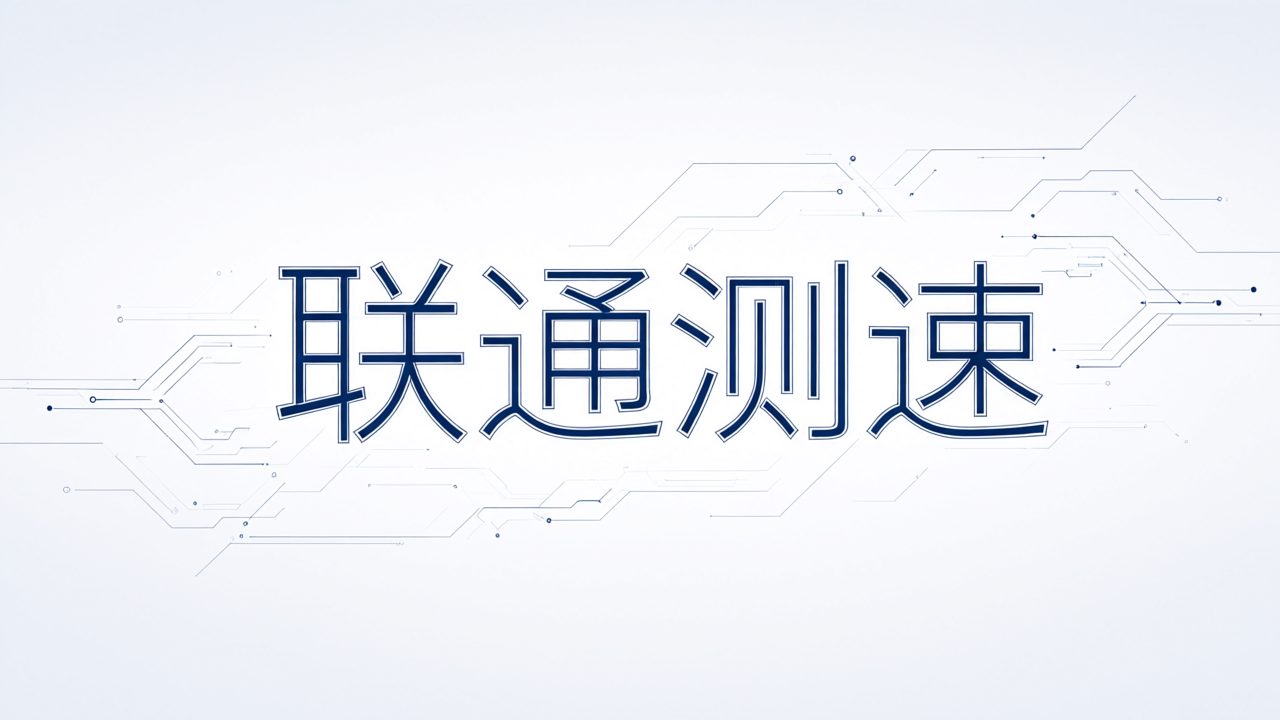 联通测速