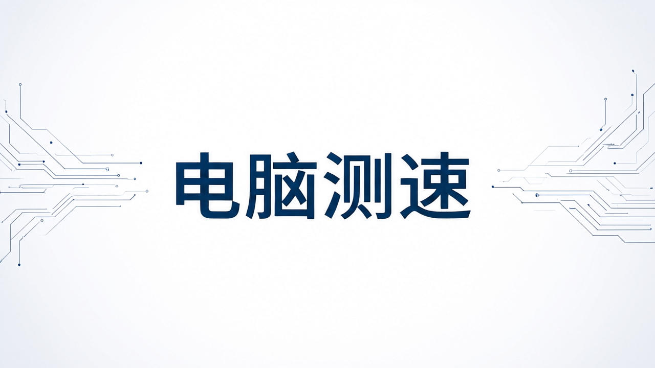 电脑测速