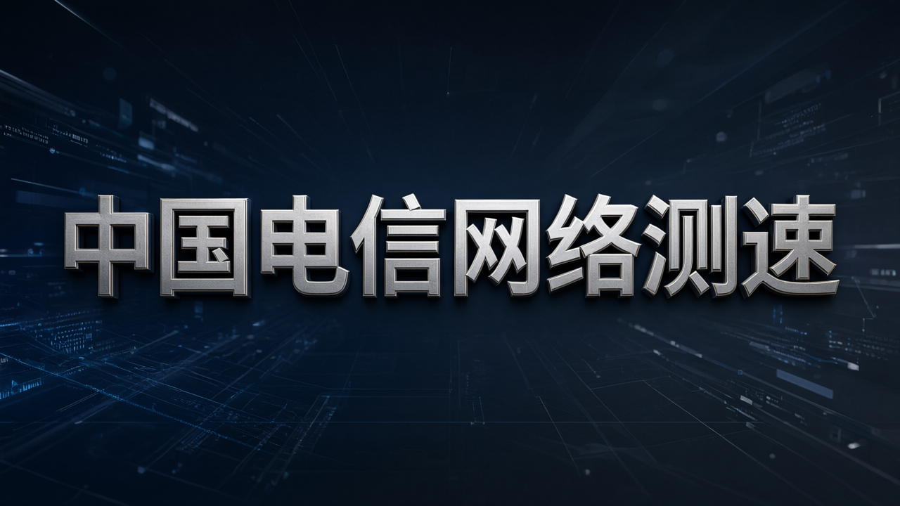 中国电信网络测速