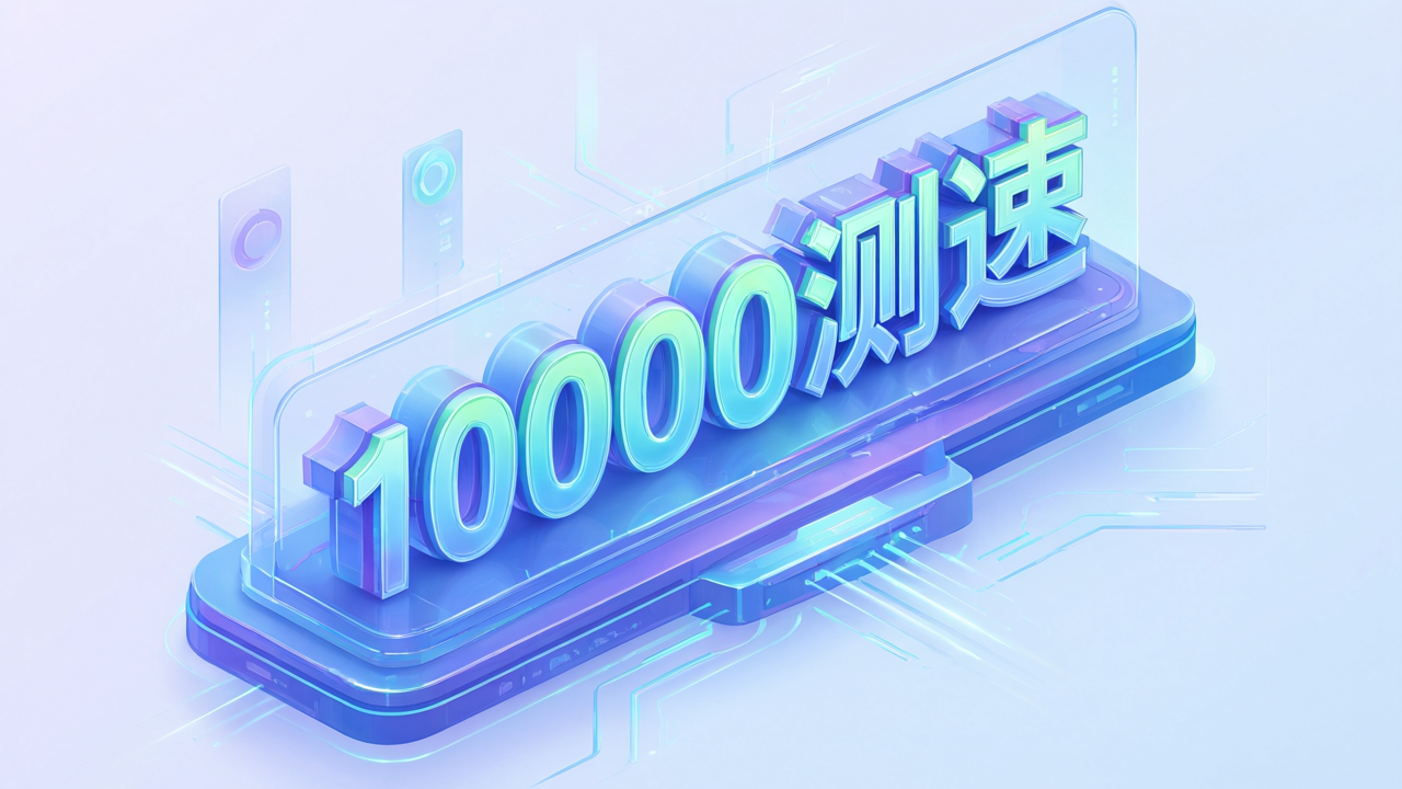 10000测速
