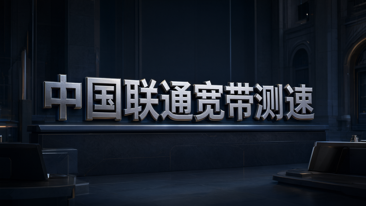 中国联通宽带测速